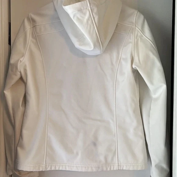 Snozu Performance Jacket Full Zip White Soft Ladies Size Medium*READ* - Picture 3 of 13